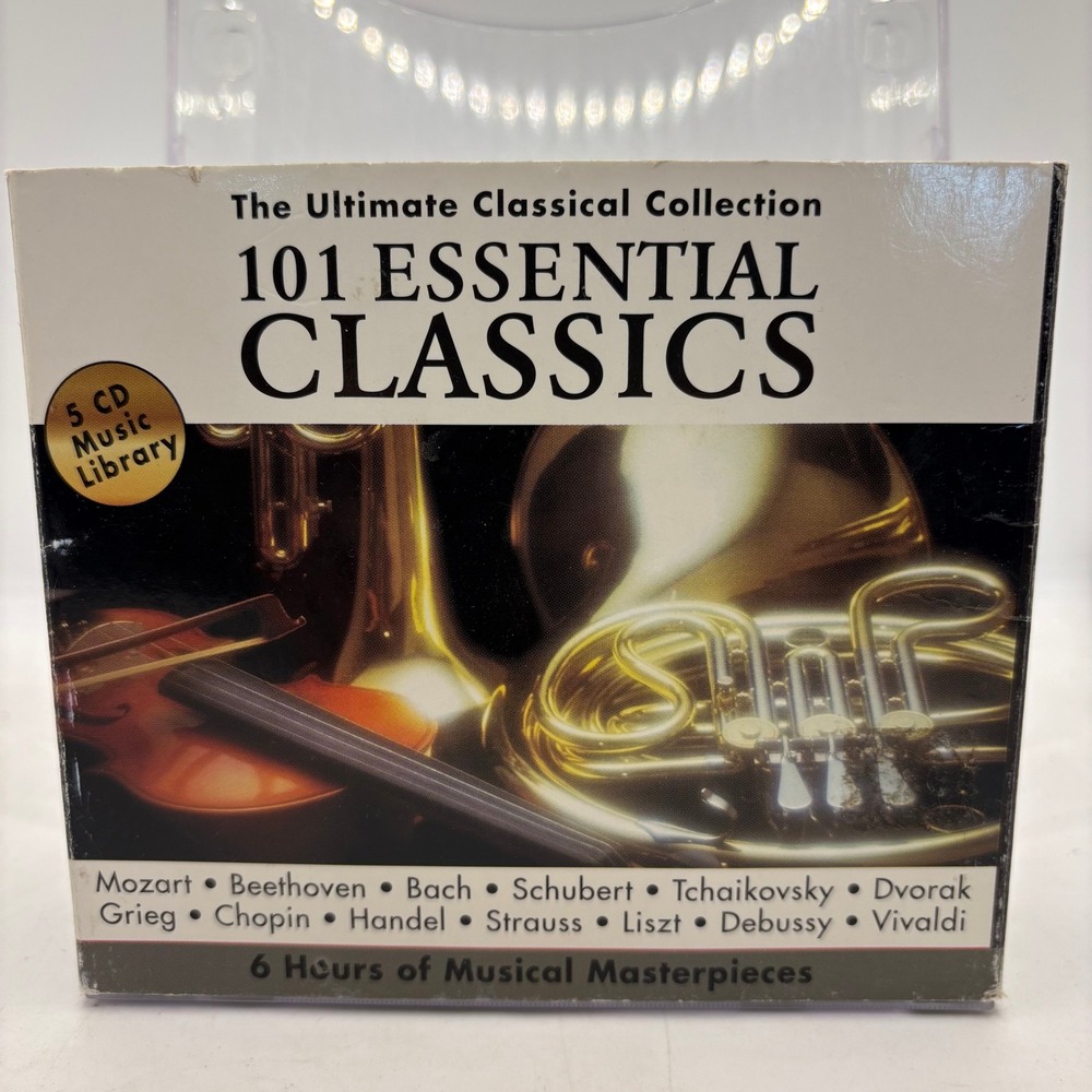 101 Essential Classics The Ultimate Classical Collection 5 CD Box Set 2001